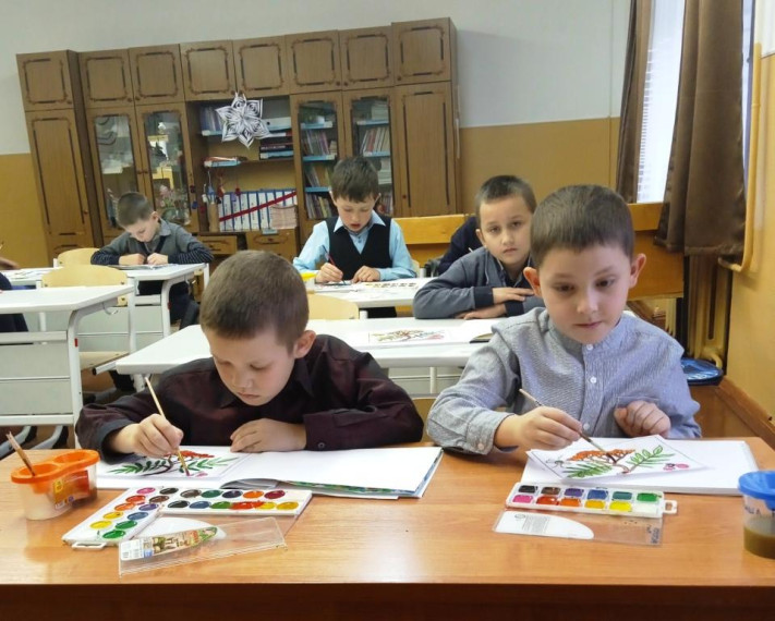 Урок изобразительного искусства.